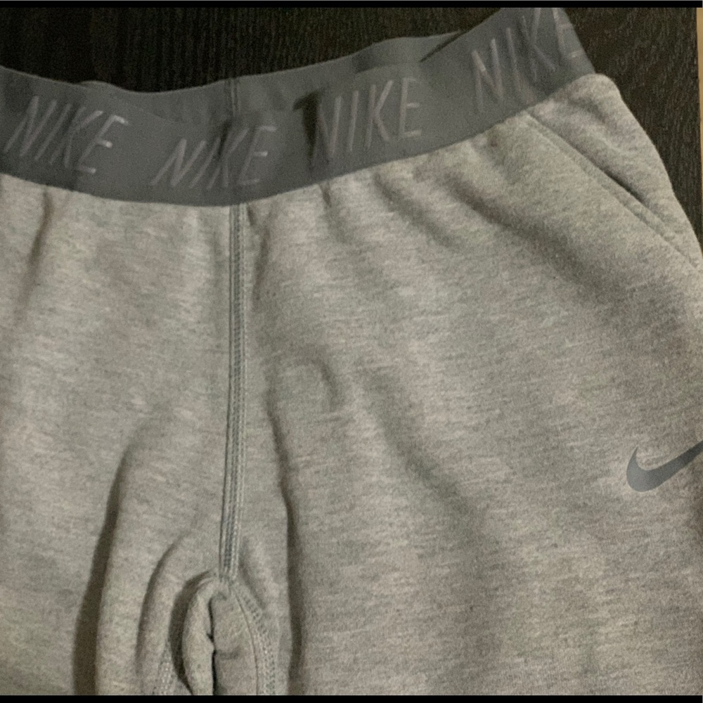 Nike Drifit gray joggers